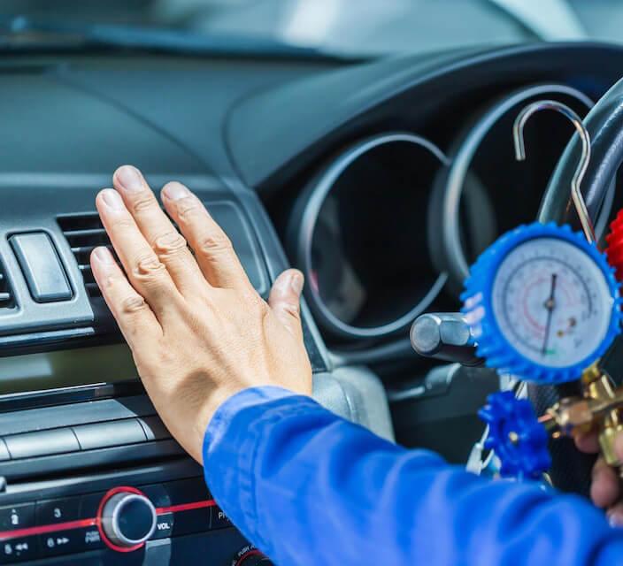 Reparación de aire acondicionado vehicular en Carolina, PR