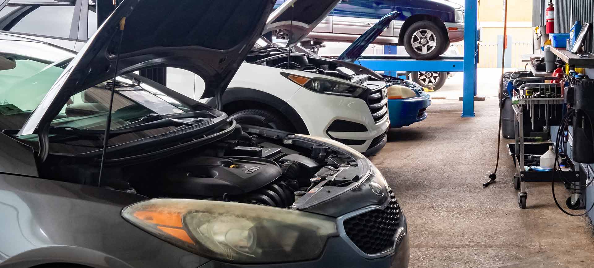 Taller mecánico Sky Autoworks equipo Carolina Puerto Rico