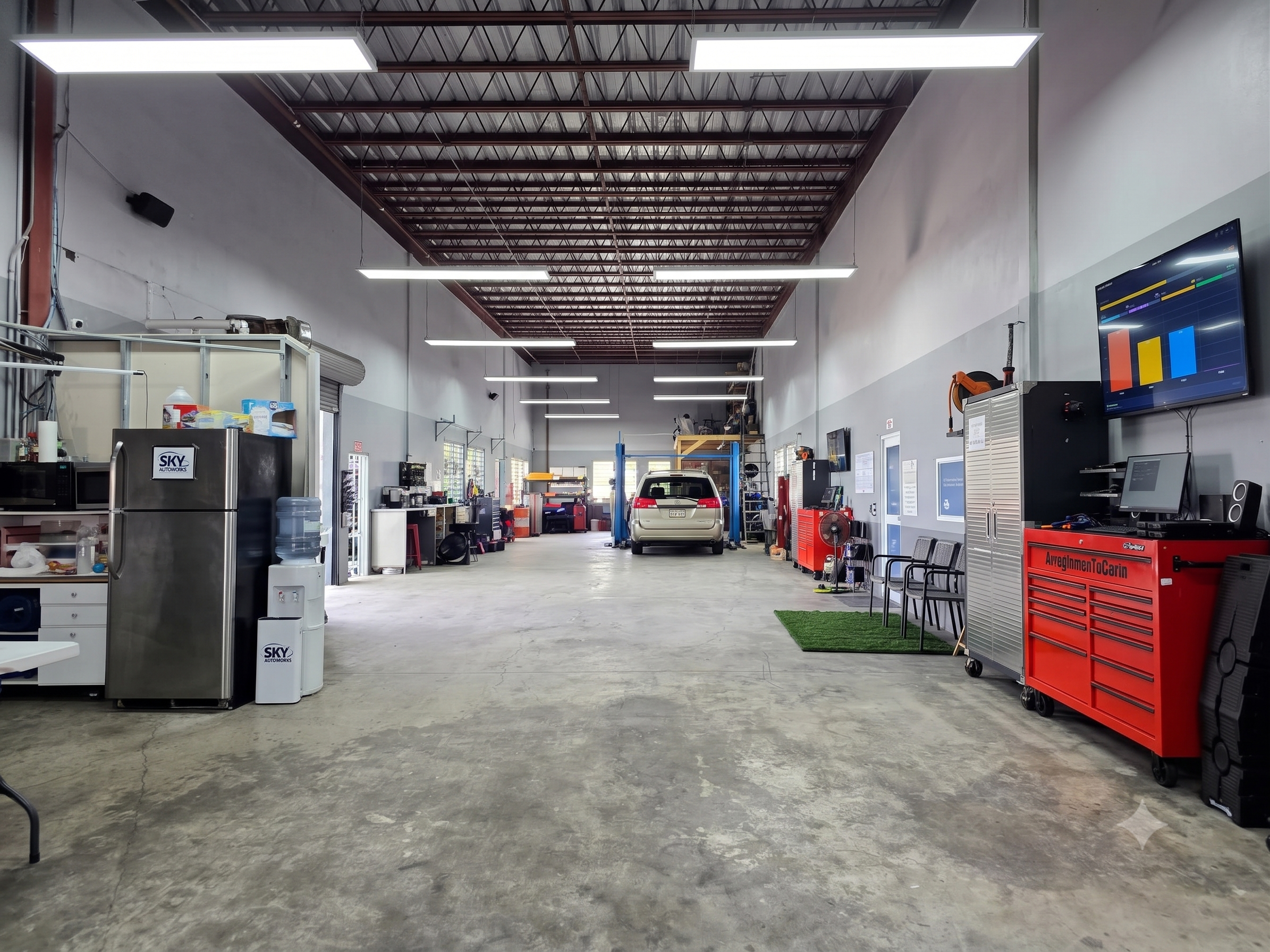 Trabajo realizado en Sky AutoWorks