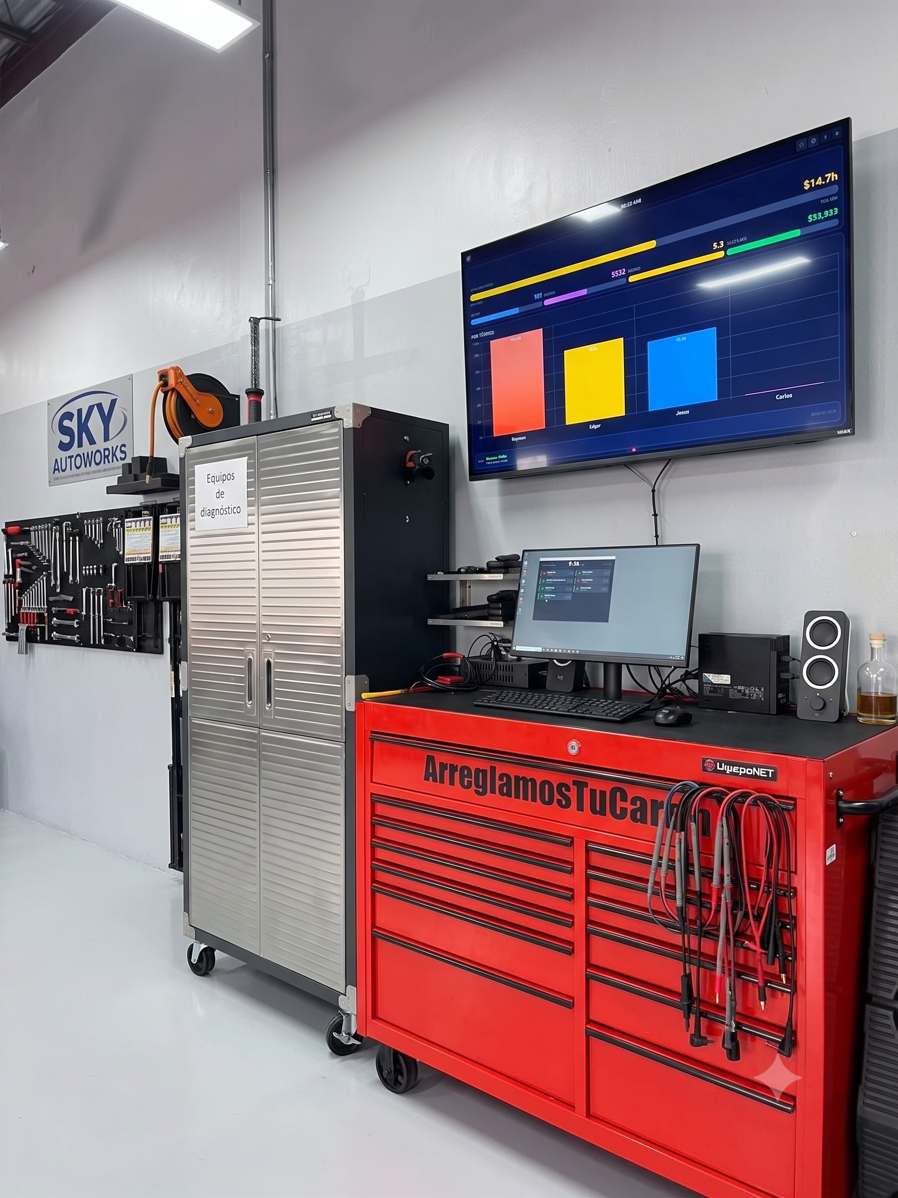 Trabajo realizado en Sky AutoWorks